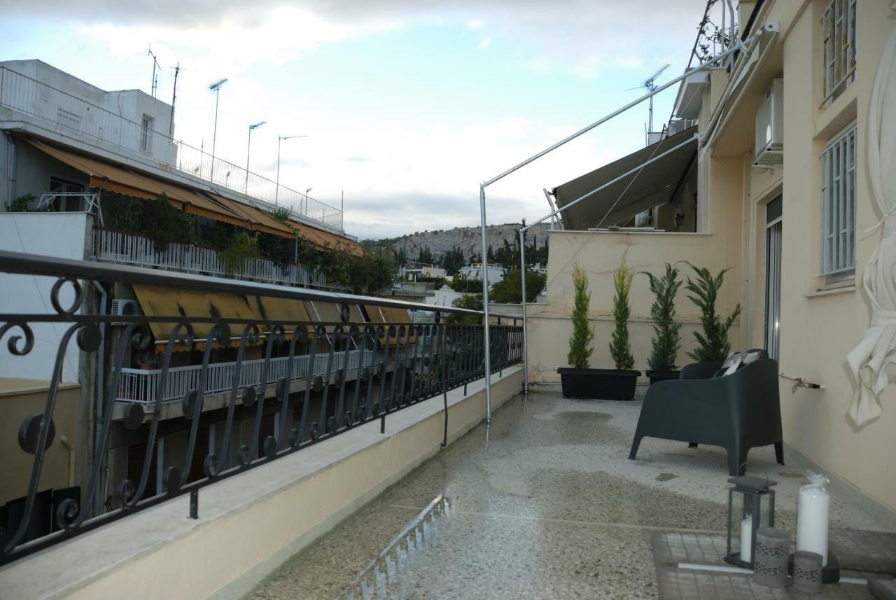 Soulis' Penthouse Near Acropolis Appartement Athene Buitenkant foto